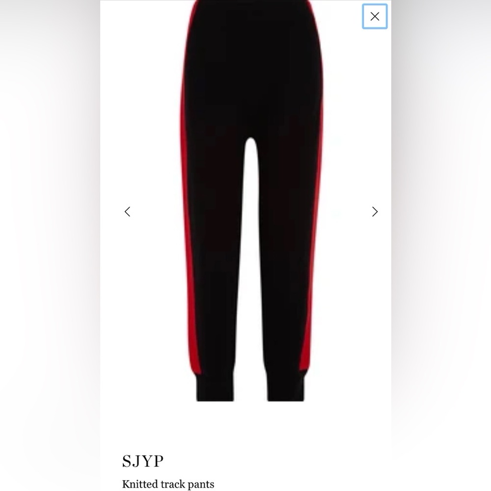 SYJP Knitted Track Pants